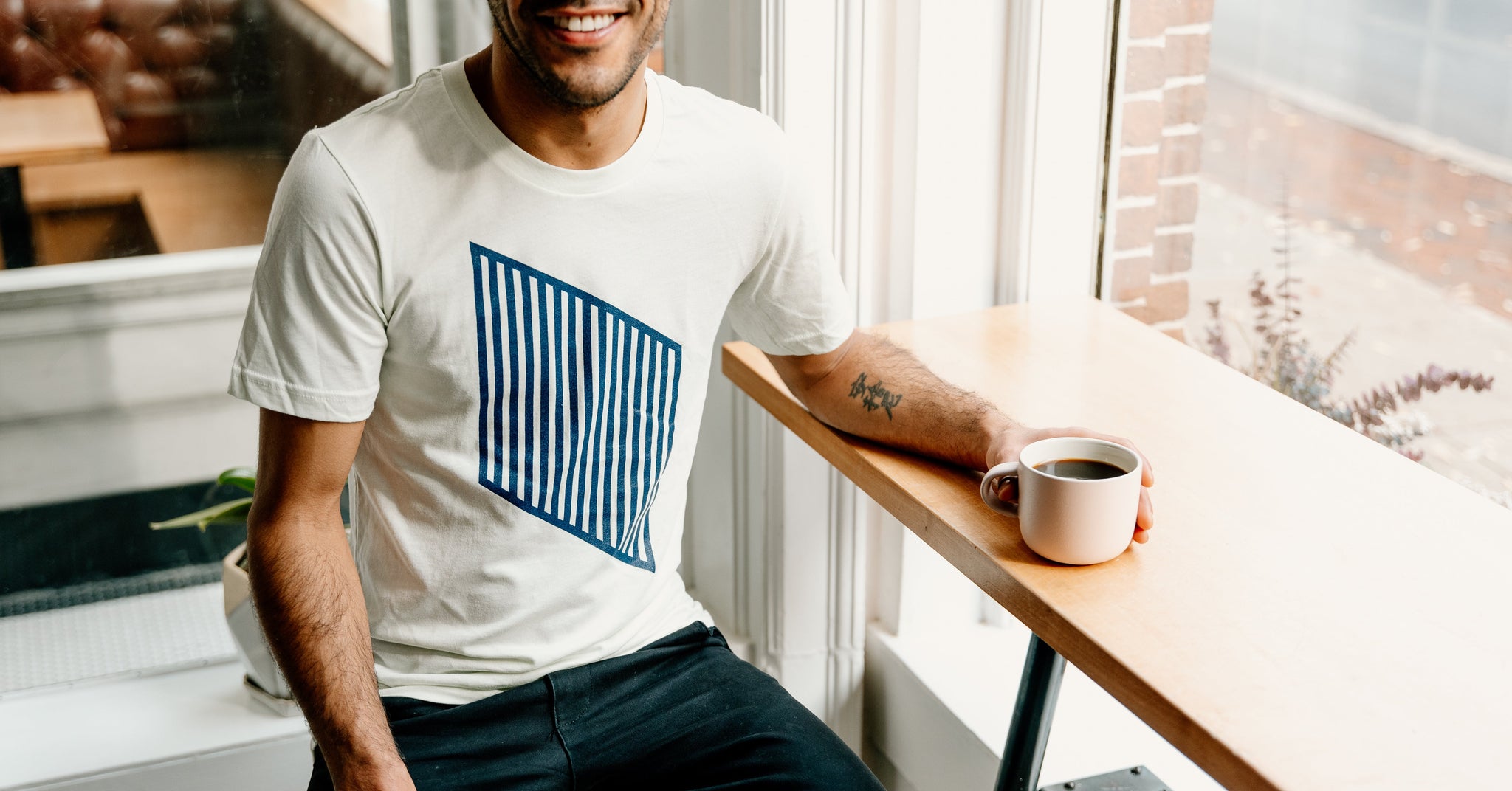 "Lines" Graphic T-shirt