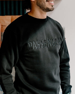 Passenger Blackout Crew-neck Sweatshirt